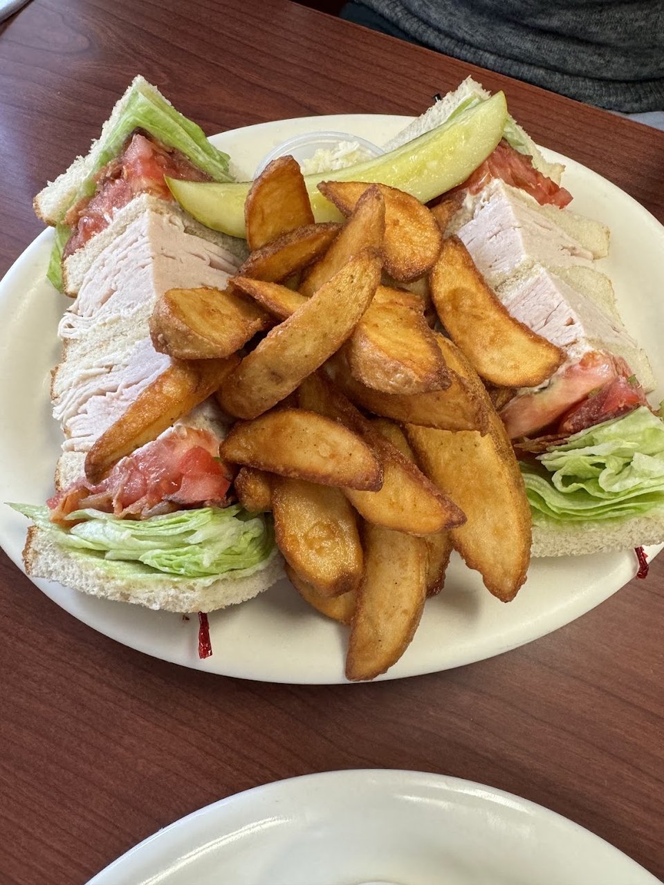 Turkey Bacon Lettuce Tomato Sandwich