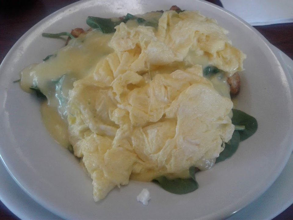 Greek Skillet with Scrambled Eggs